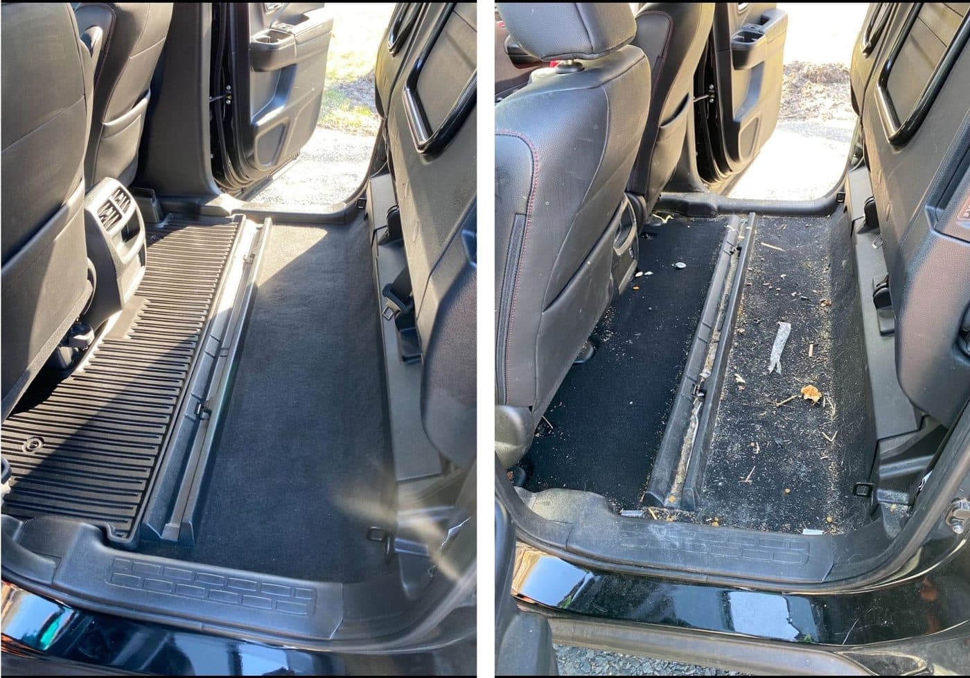 Recently detailed customer vehicle