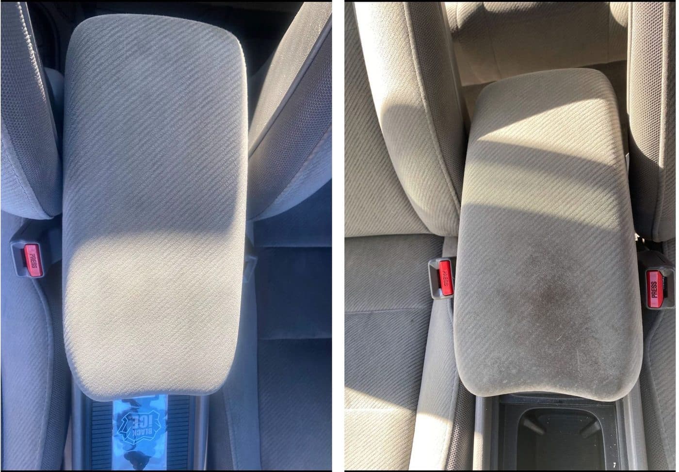 Recently detailed customer vehicle