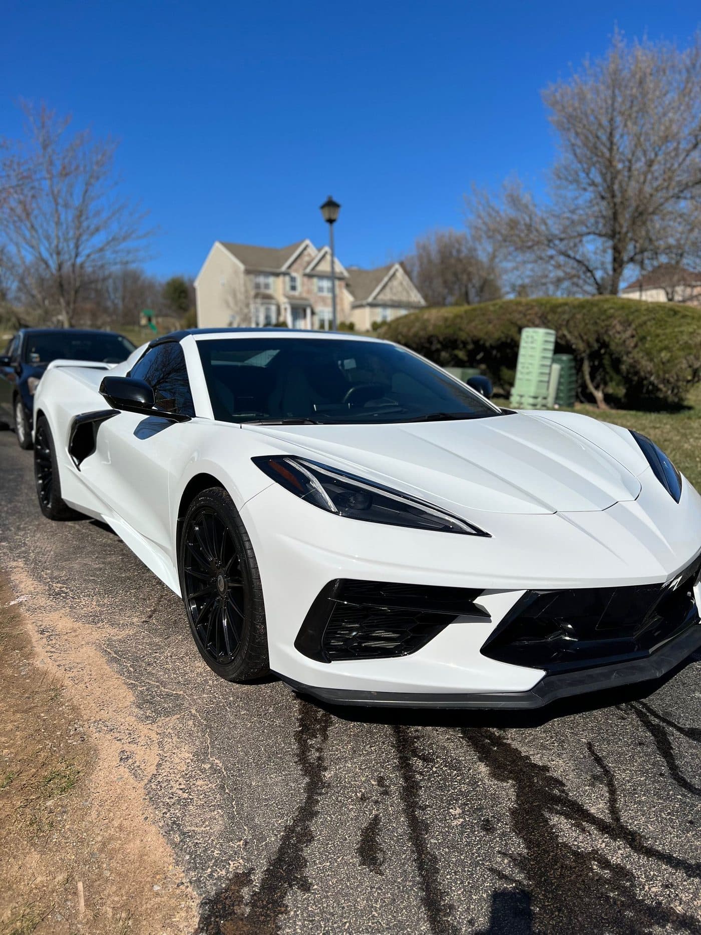 Recently detailed customer vehicle