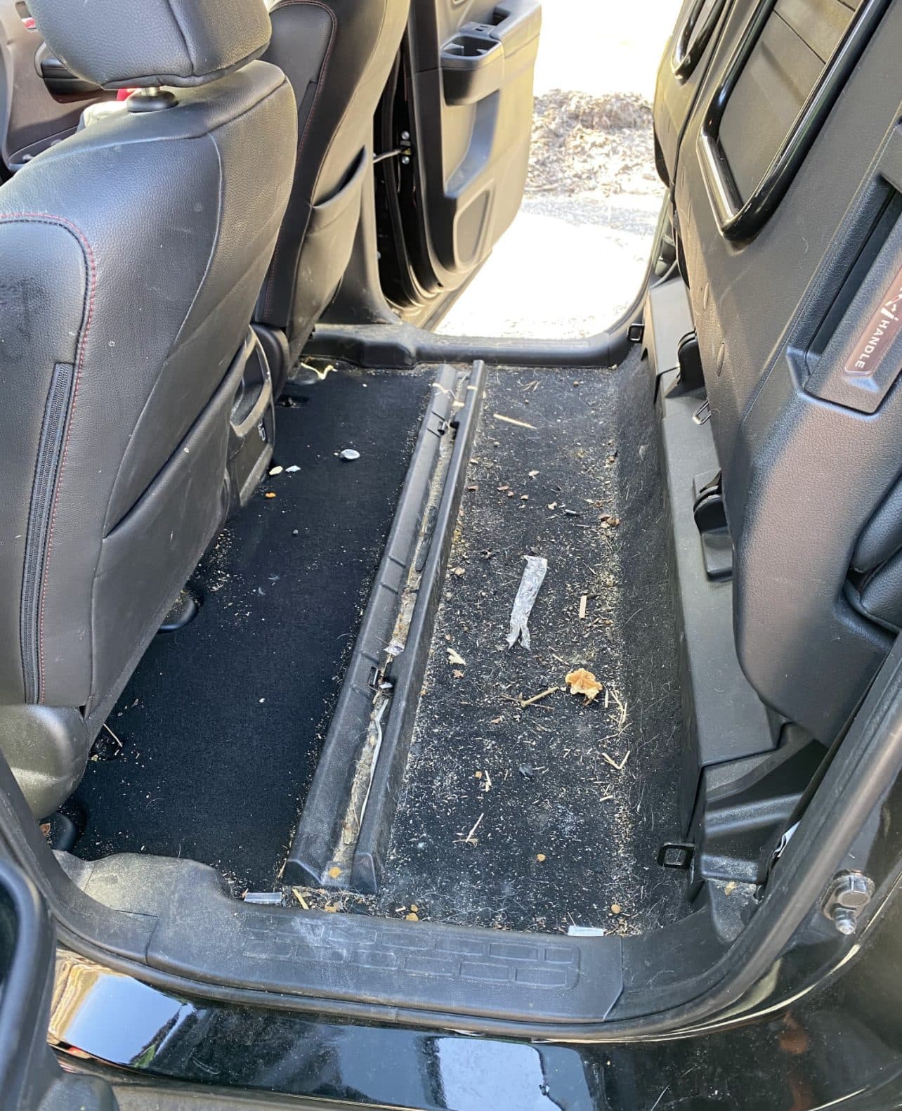 Recently detailed customer vehicle